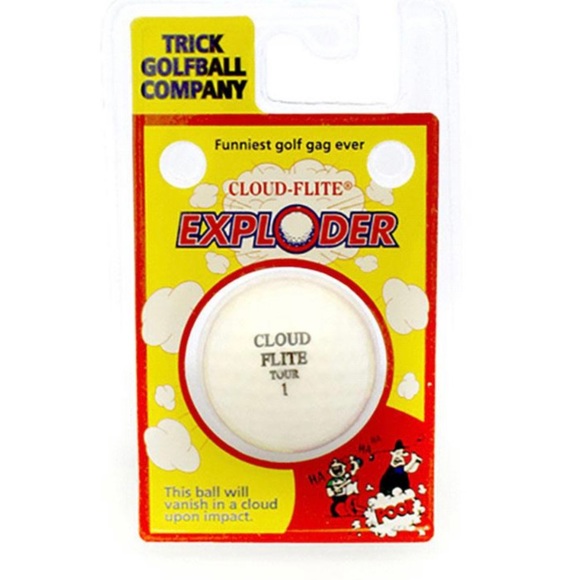 CLOUD-FLITE • Golf Ball Exploder Stocking Stuffer Gag Gift White Elephant - Picture 1 of 2